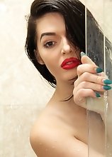 Beautiful Vixxen Goddess has a smoking hot body, sexy breasts, a gorgeous bubble butt and a big hard cock! Watch this hot Grooby girl stroking her coc