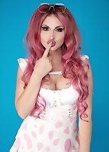Baby blue Bailey Jay wants your asshole to satisfy her blue balls
